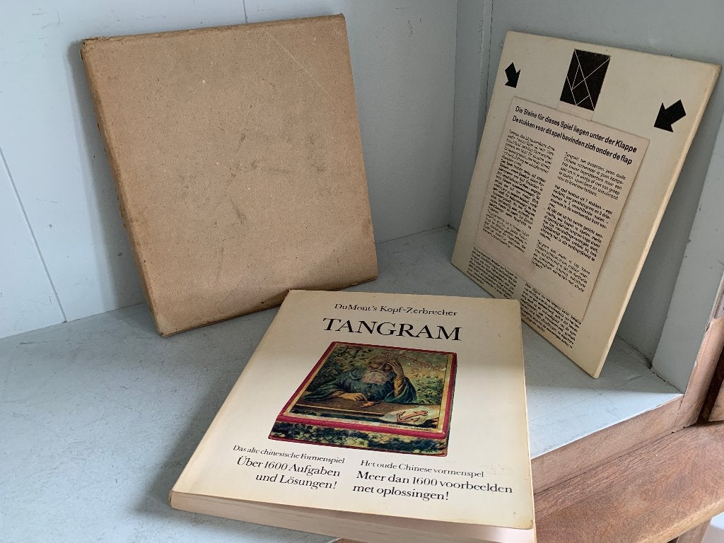 DuMont's Kopf-Zerbrecher Tangram Puzzelboek, Ophalen of Verzenden, Minder dan 500 stukjes, Gebruikt