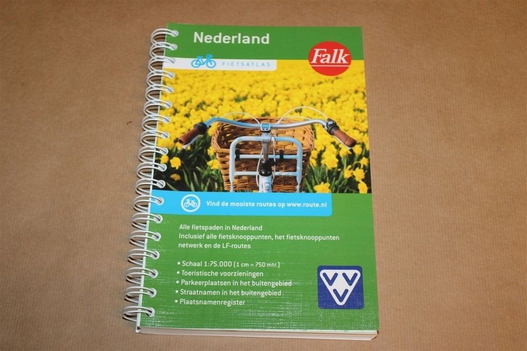 Falk VVV Fietsatlas Nederland — Knooppunten 10e Druk 2020, Boeken, Overige merken, Europa, Ophalen of Verzenden, Zo goed als nieuw