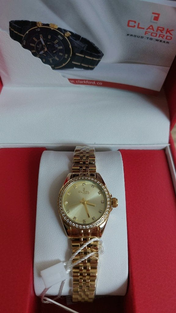 Dames horloge, Staal, Staal, Polshorloge, Nieuw