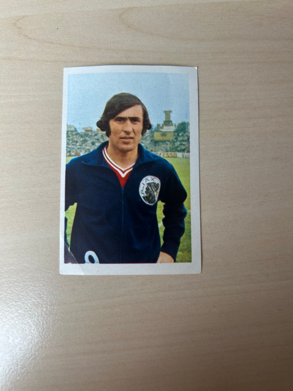 Sjaak Swart Ajax Spelerskaart - Vintage Voetbal, Ophalen of Verzenden, Zo goed als nieuw, Ajax, Poster, Plaatje of Sticker