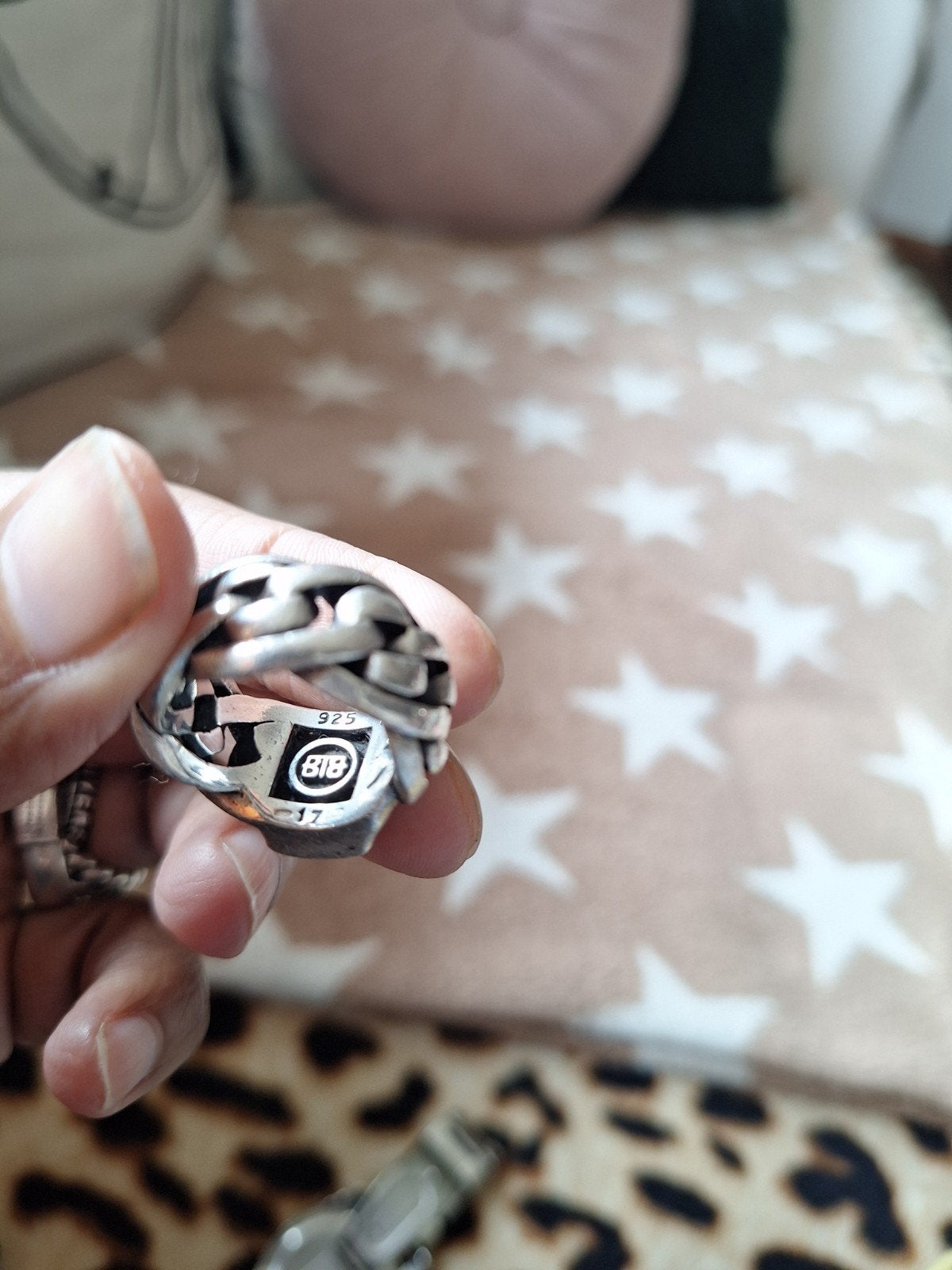 Buddha to Buddha ring maat 17, Sieraden, Tassen en Uiterlijk, Ringen, Ophalen, Gebruikt, 17 tot 18, Dame of Heer