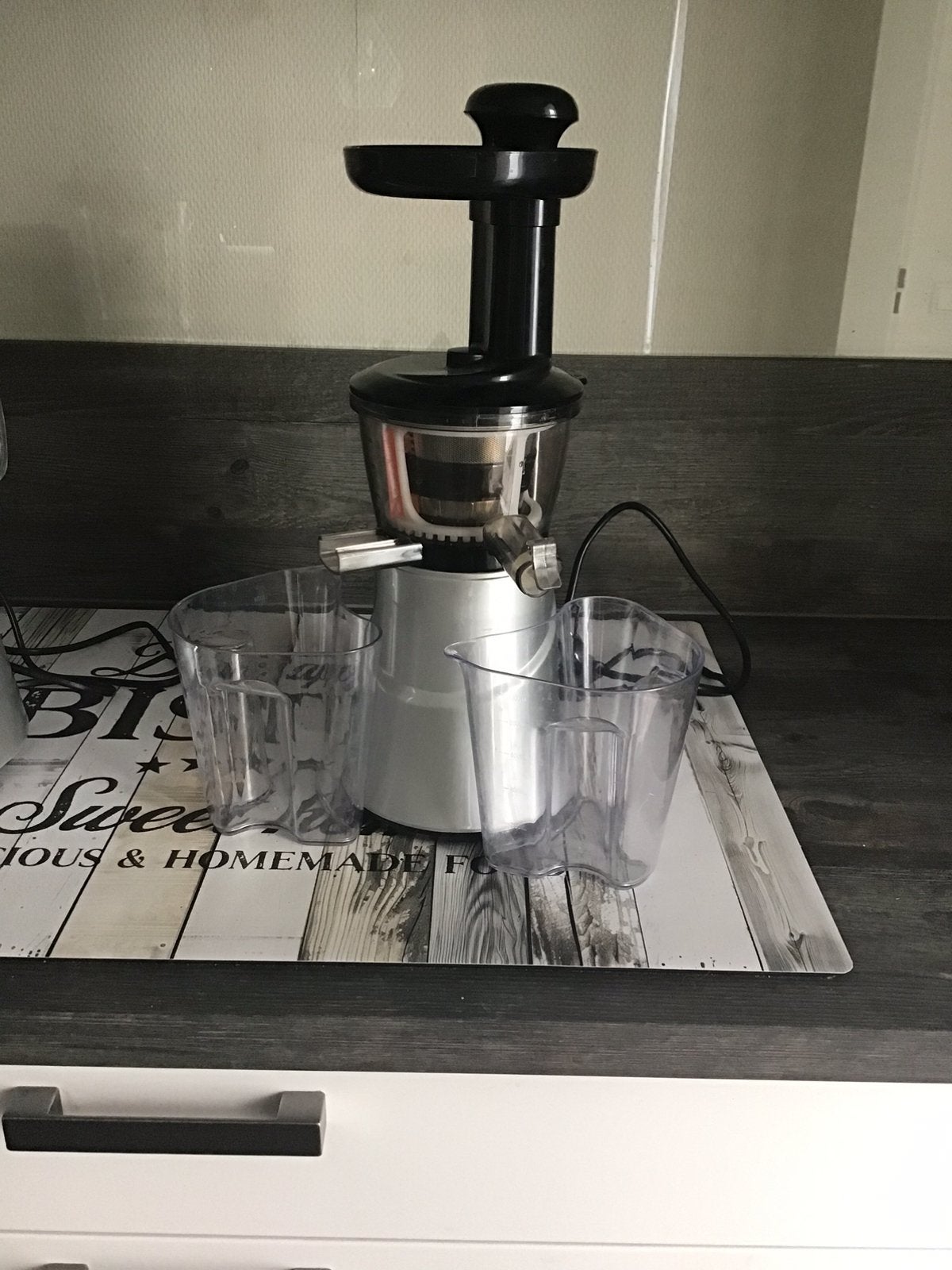 Z.G.A.N. SLOW JUICER!, Witgoed en Apparatuur, Ophalen, Zo goed als nieuw
