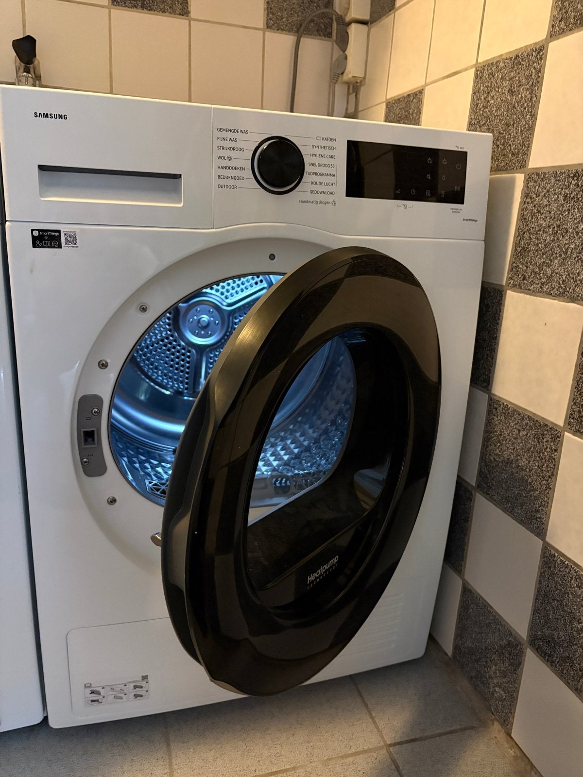 Samsung DV80CGC2B0AEEN Warmtepompdroger - ZGAN!, Witgoed en Apparatuur, Wasdrogers, 8 tot 10 kg, Ophalen of Verzenden, Zo goed als nieuw