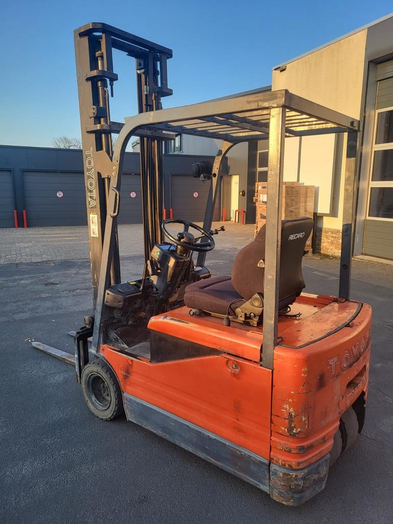 Goed onderhouden , Toyota elektrische heftruck 1500kg, Ophalen, Heftruck, Toyota, 1000 tot 2000 kg