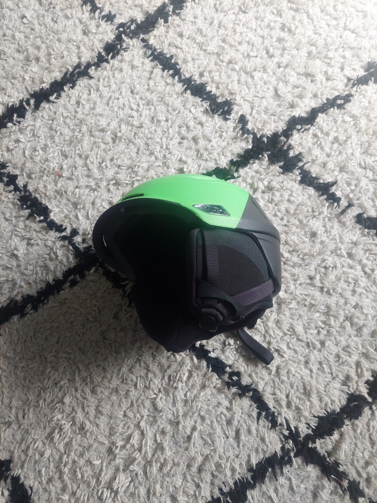 Nieuwe Smith Kinder Skihelm S 51-55cm Groen/Zwart, Ophalen