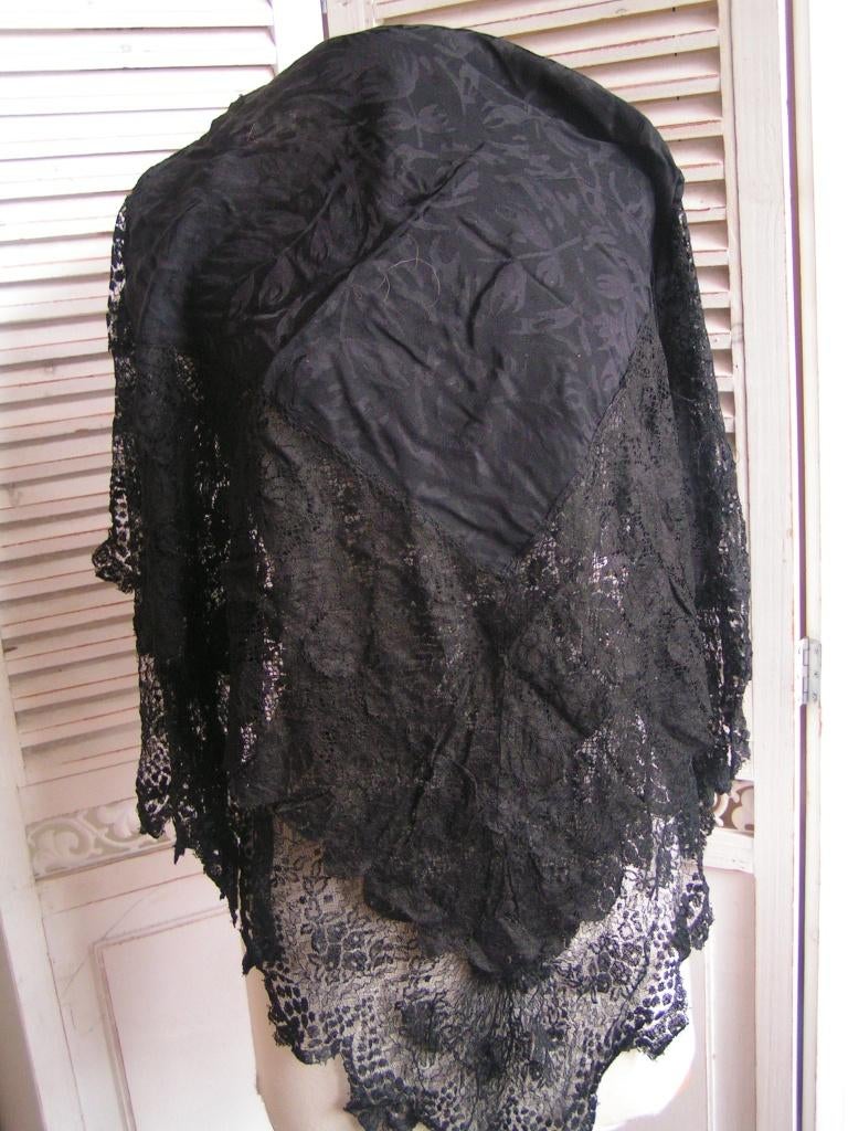 antieke mantilla nr NN 107 ger kran, Verzenden