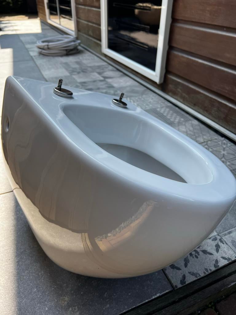 Villeroy & Boch Hangend Toilet met Soft Close Bril, Ophalen, Gebruikt, Overige typen, 50 tot 100 cm