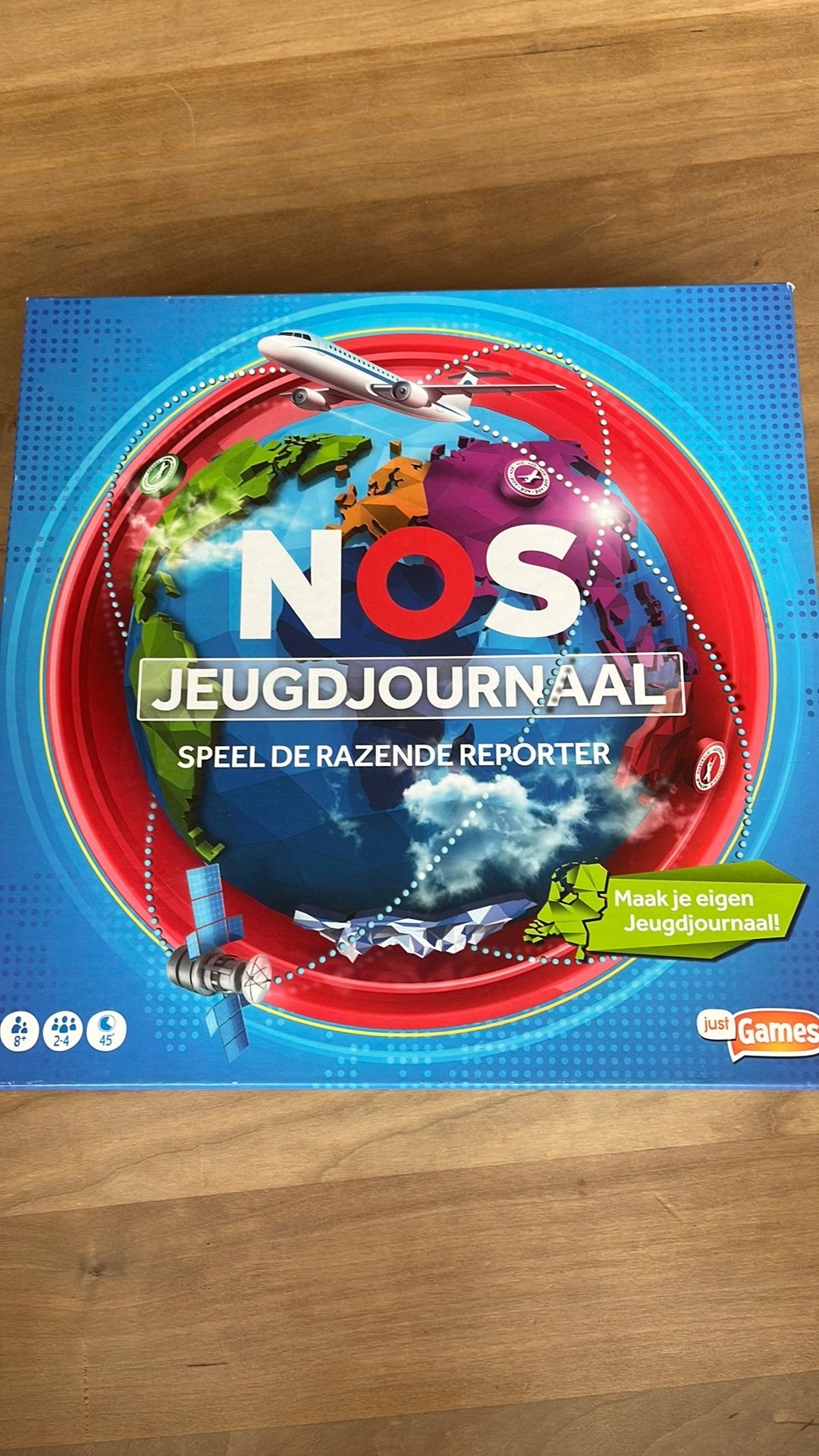 Nos jeugdjournaal spel, Drie of vier spelers, Ophalen of Verzenden, Gebruikt