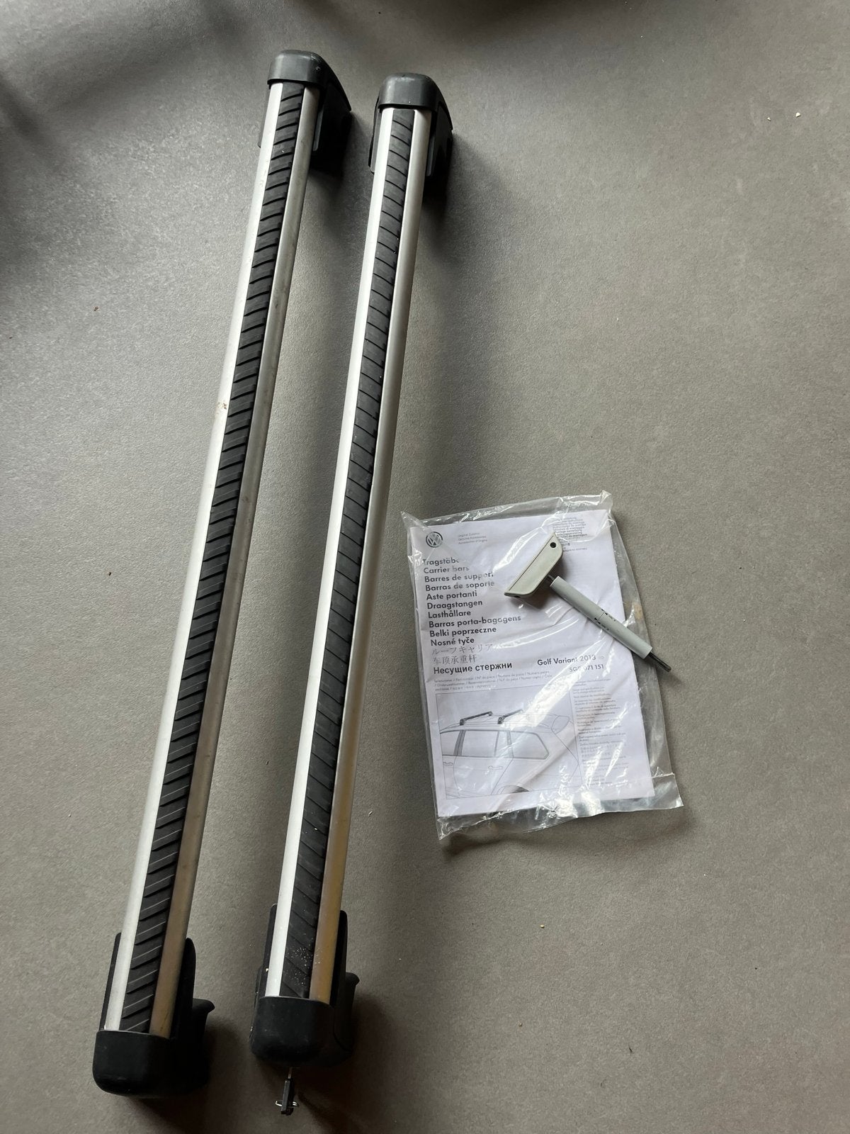 Vw dakdragers Golf Variant (2019) - Inclusief sleutels, Auto diversen, Ophalen, Gebruikt