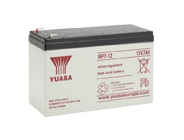 Yuasa NP7-12 NP 12V 7Ah AGM, Ophalen, Gebruikt