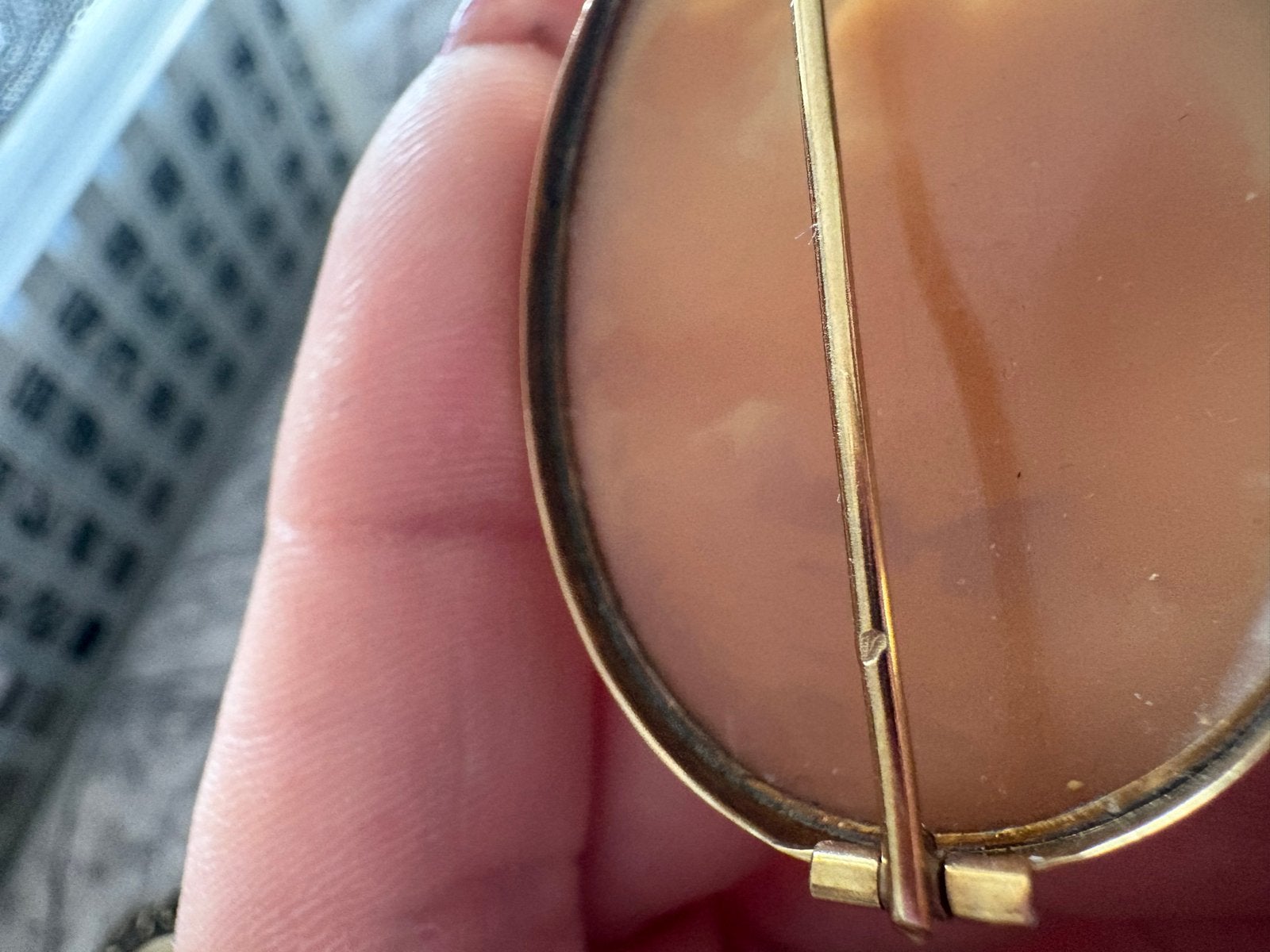 Antieke Camee Broches 14K Goud - Set van 2, Ophalen of Verzenden, Goud
