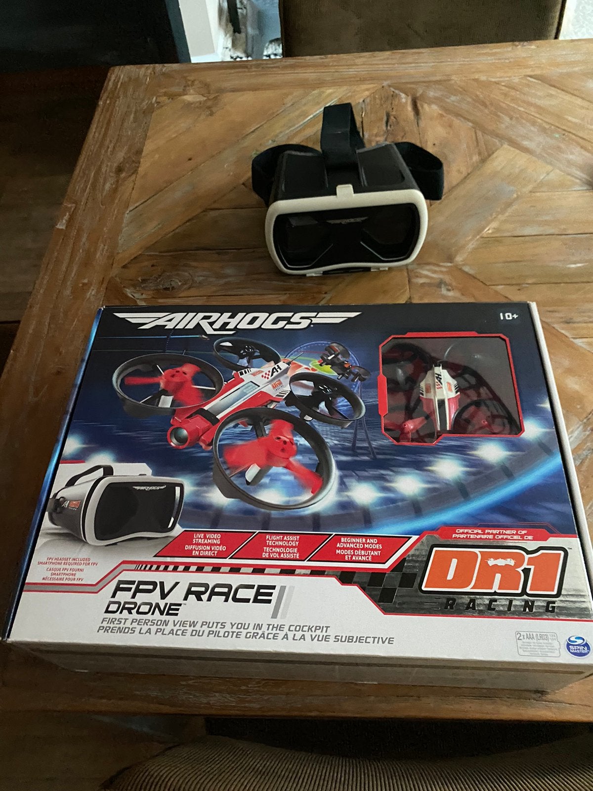 Airhog race drone met bril, Ophalen, Zo goed als nieuw