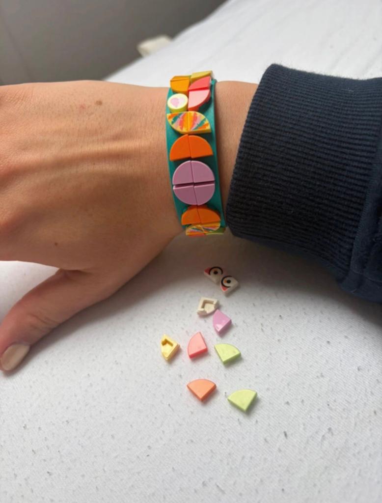 Lego Dots 41912 Tortelduifjes Armband ZGAN Compleet, Ophalen of Verzenden, Zo goed als nieuw