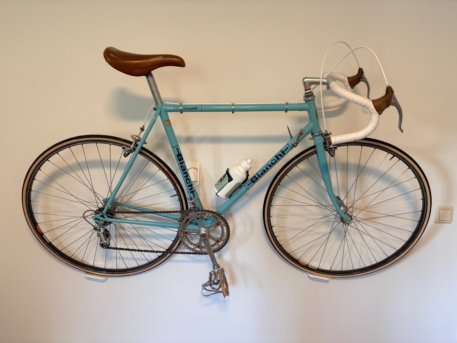 Vintage Bianchi racefiets, Gebruikt, Heren, 53 tot 57 cm, Ophalen