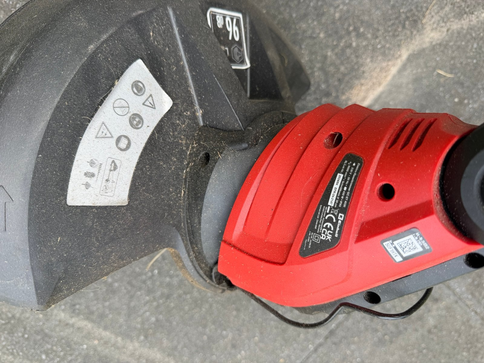 Elektrische grastrimmer - Zo goed als nieuw, Ophalen, Zo goed als nieuw, 30 tot 50 cm, Elektrisch