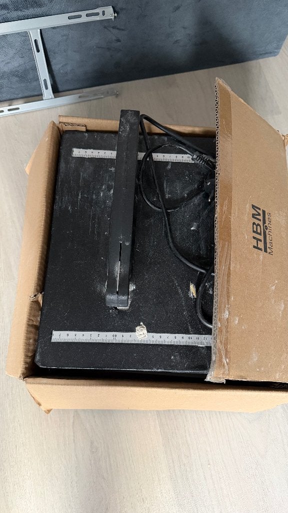 HBM elektrische tegelzaag / tegelsnijder 450W – watergekoeld, Ophalen, Gebruikt, Overige typen, HBM machines