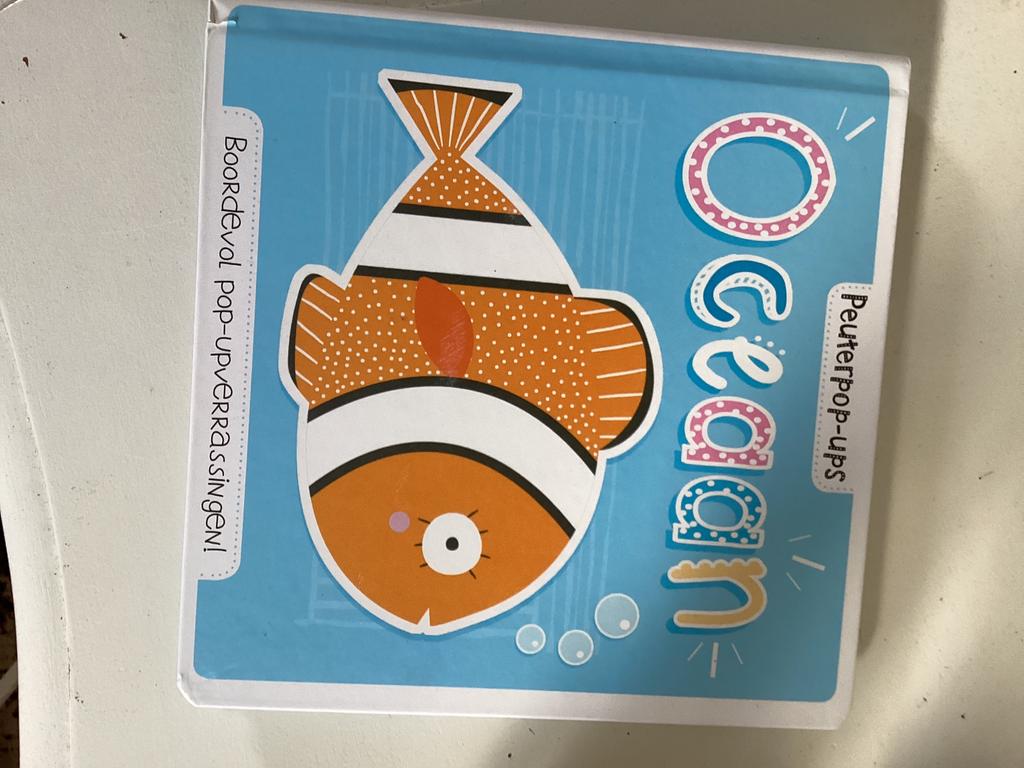 Pop up boekje oceaan, Ophalen of Verzenden, Zo goed als nieuw, Speelkaart(en)