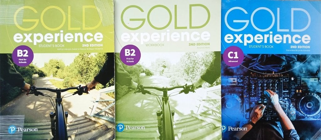 GOLD EXPERIENCE 2nd edition B2/C1 student books/workbook SET, Gelezen, Pearson, Engels, Ophalen of Verzenden