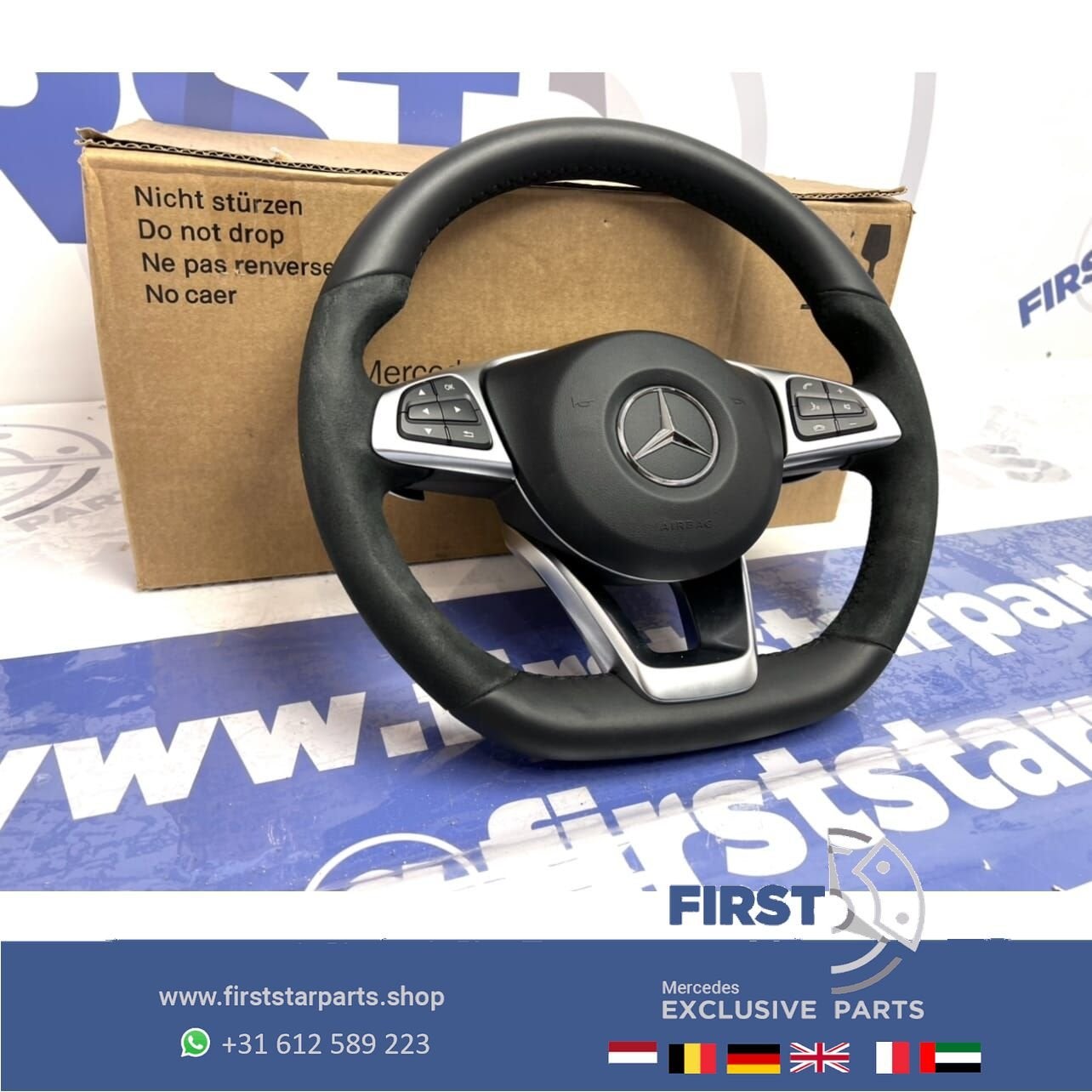W176 A45 W117 CLA45 W156 GLA45 AMG STUUR + AIRBAG A B CLA GL, Gebruikt, -, Ophalen of Verzenden, -