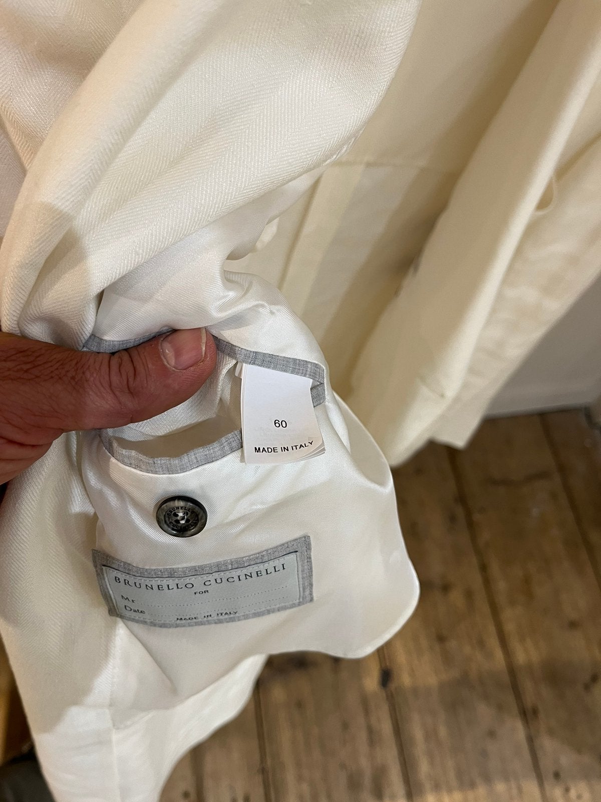 Brunello Cucinelli colbert new, Ophalen of Verzenden, Zo goed als nieuw, Maat 56/58 (XL)