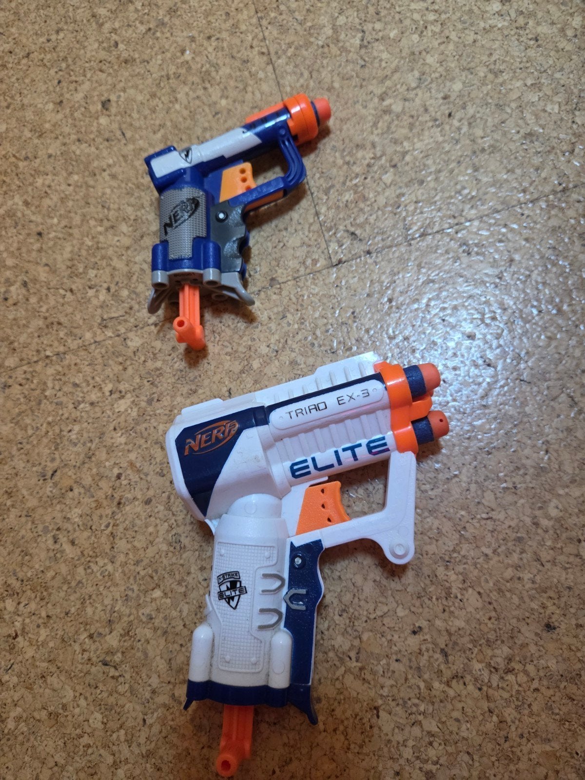 Nerf Triad ex -3 & Nerf Jolt, Kinderen en Baby's, Ophalen of Verzenden, Gebruikt