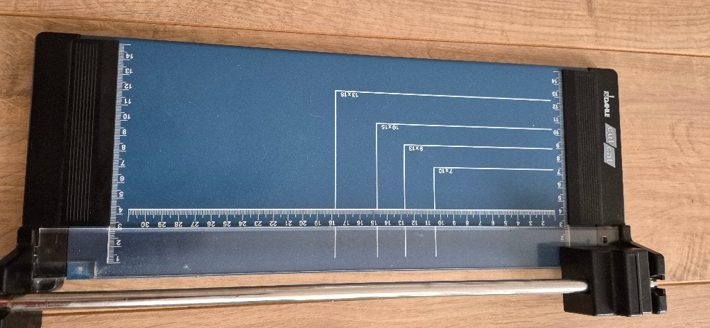 Dahle Cut Cat rolsnijder (papier/foto's), Gereedschap of Toebehoren, Metaal, Zo goed als nieuw, Blauw