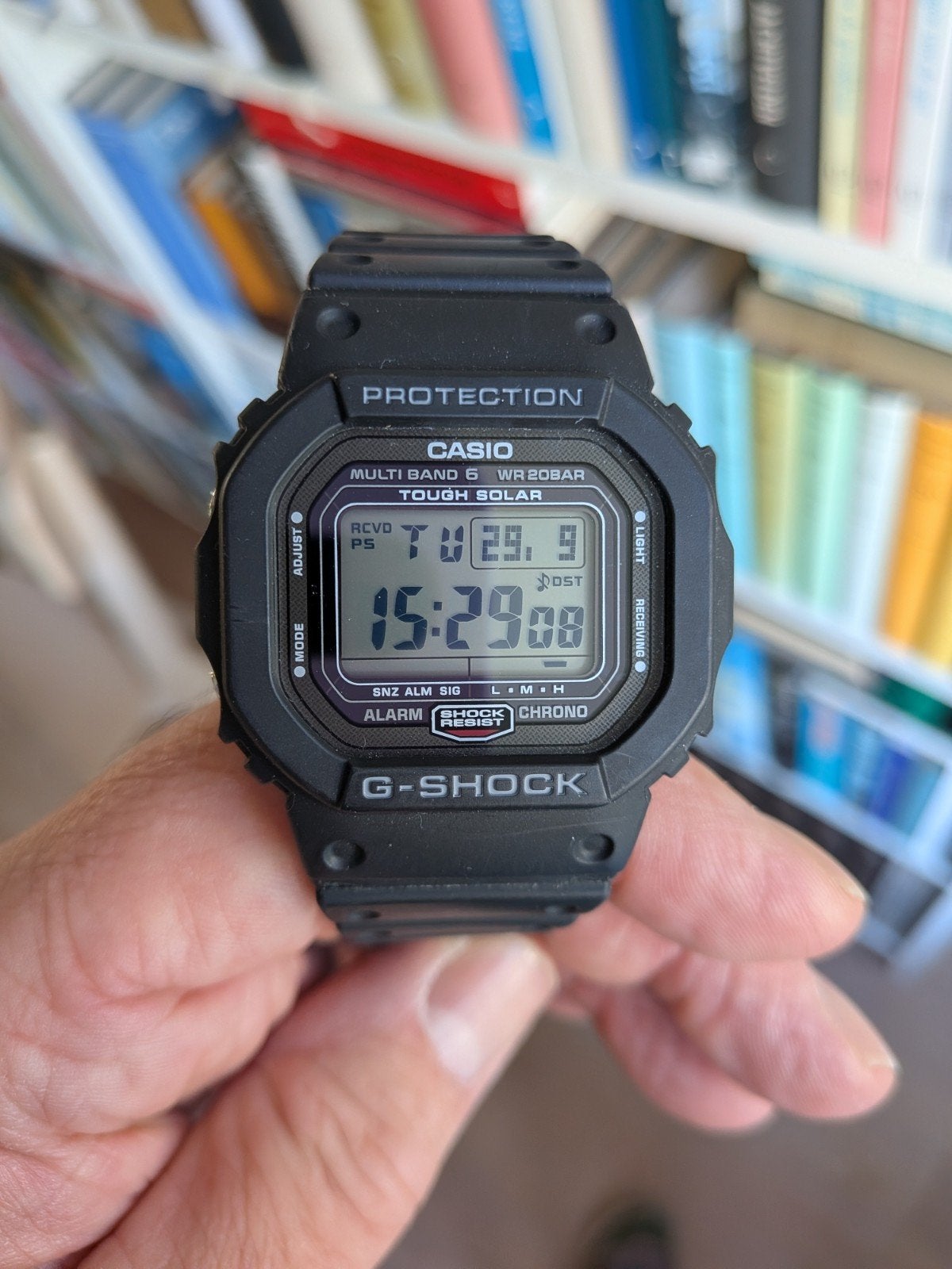 Te koop: Casio GW-5000U-1ER, Ophalen of Verzenden, Zo goed als nieuw, Kunststof, Casio