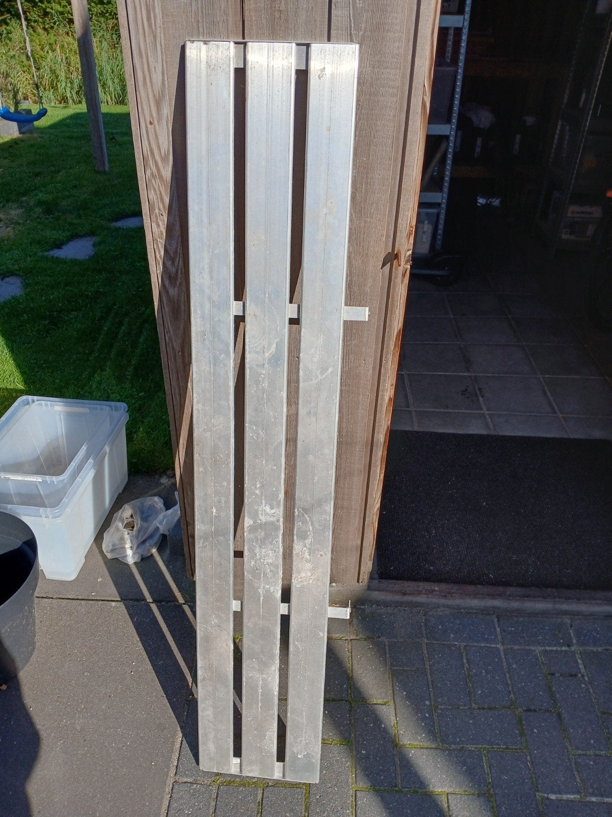 Aluminium plank voor tuinkas - stevig en duurzaam, Tuin en Terras, Ophalen, Gebruikt, Aluminium