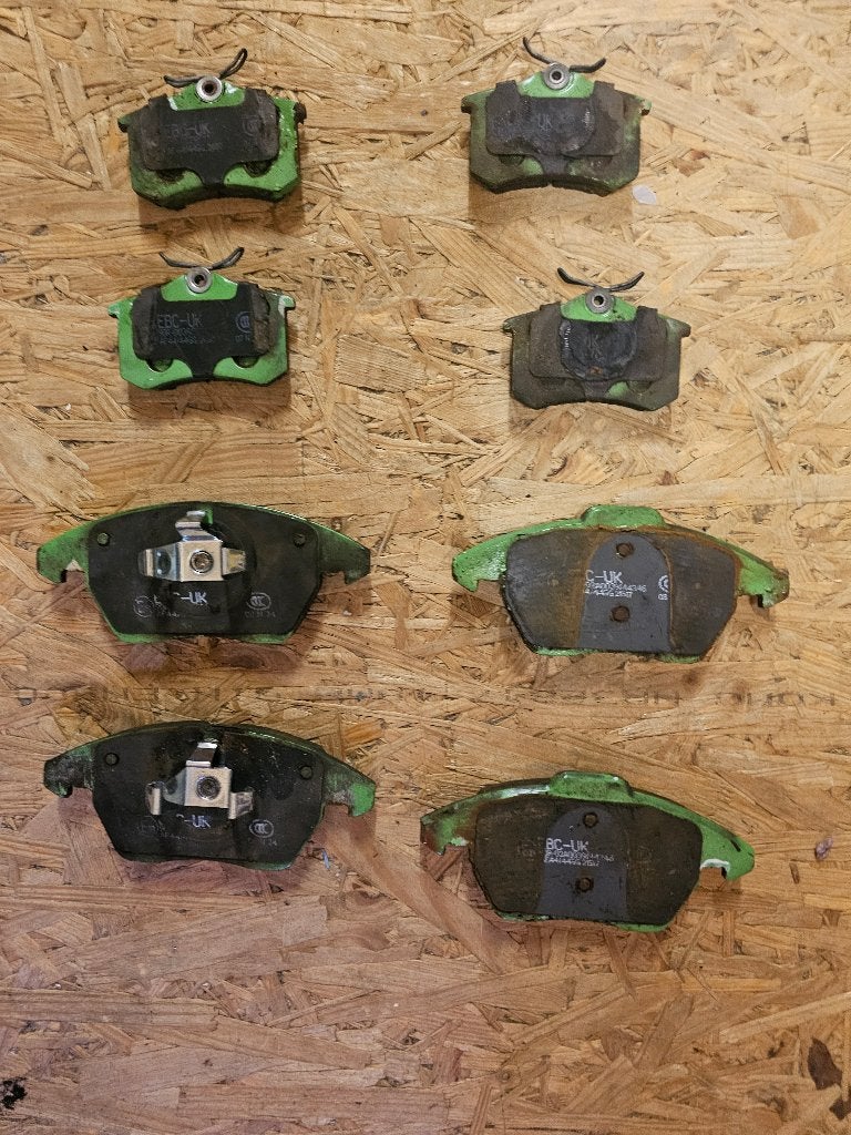 Ebc Greenstuf Remblokken Polo gti 6c, Ophalen of Verzenden, Gebruikt