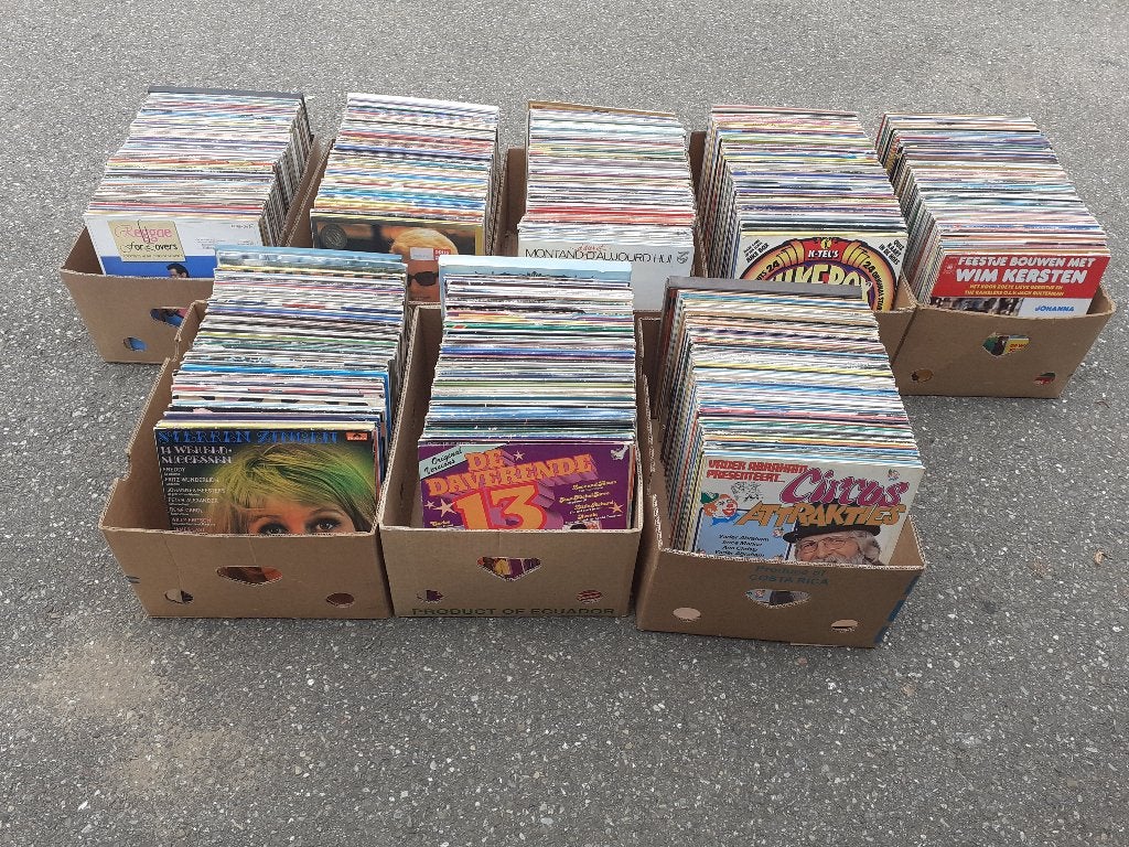 heel veel vinyl, Ophalen, Gebruikt, Pop, LP