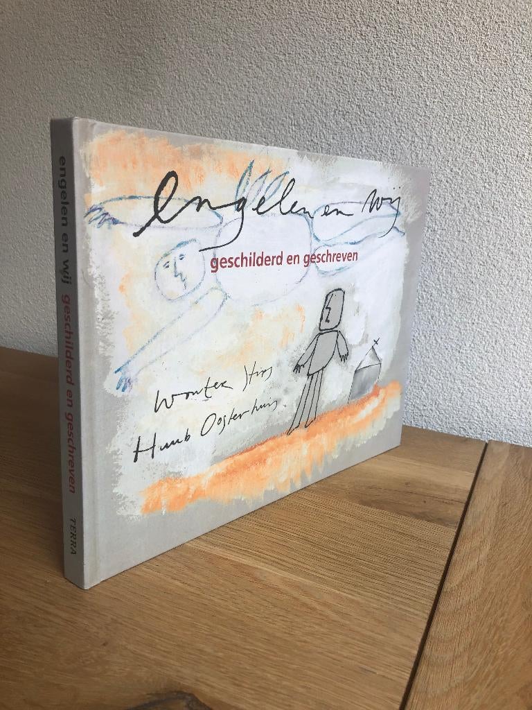 Engelen en Wij  (Wouter Stips/Huub Oosterhuis) 1e druk 2004., Boeken, Kunst en Cultuur | Beeldend, Zo goed als nieuw, Schilder- en Tekenkunst