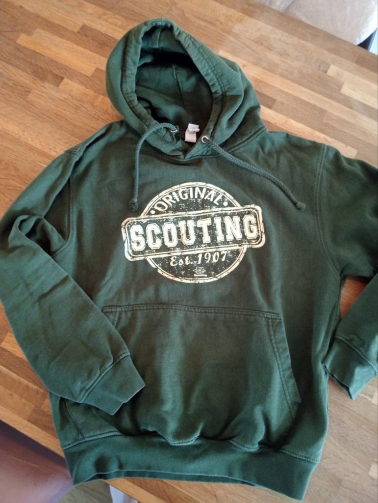 Scouting Hoodie - Groen - Maat S, Ophalen, Gebruikt, Jongen of Meisje, Trui of Vest
