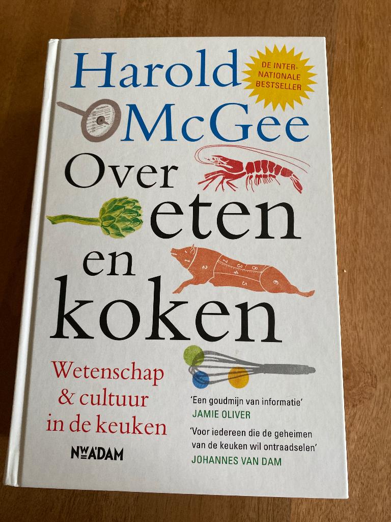 Boek Over eten en koken, Boeken, Ophalen of Verzenden, Nieuw, Dieet en Voeding, Harold McGee