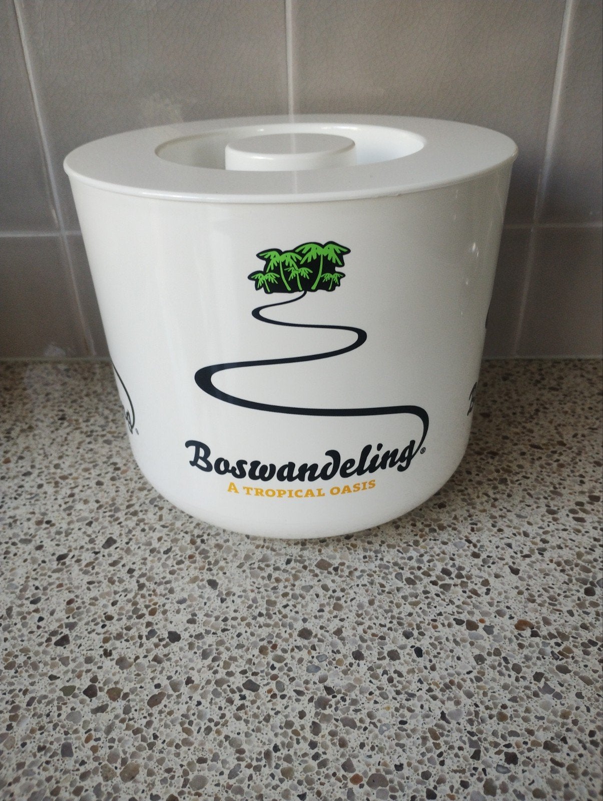 Boswandeling likeur ijsemmer, Verzamelen, Merken en Reclamevoorwerpen, Ophalen of Verzenden, Nieuw, Reclamebord