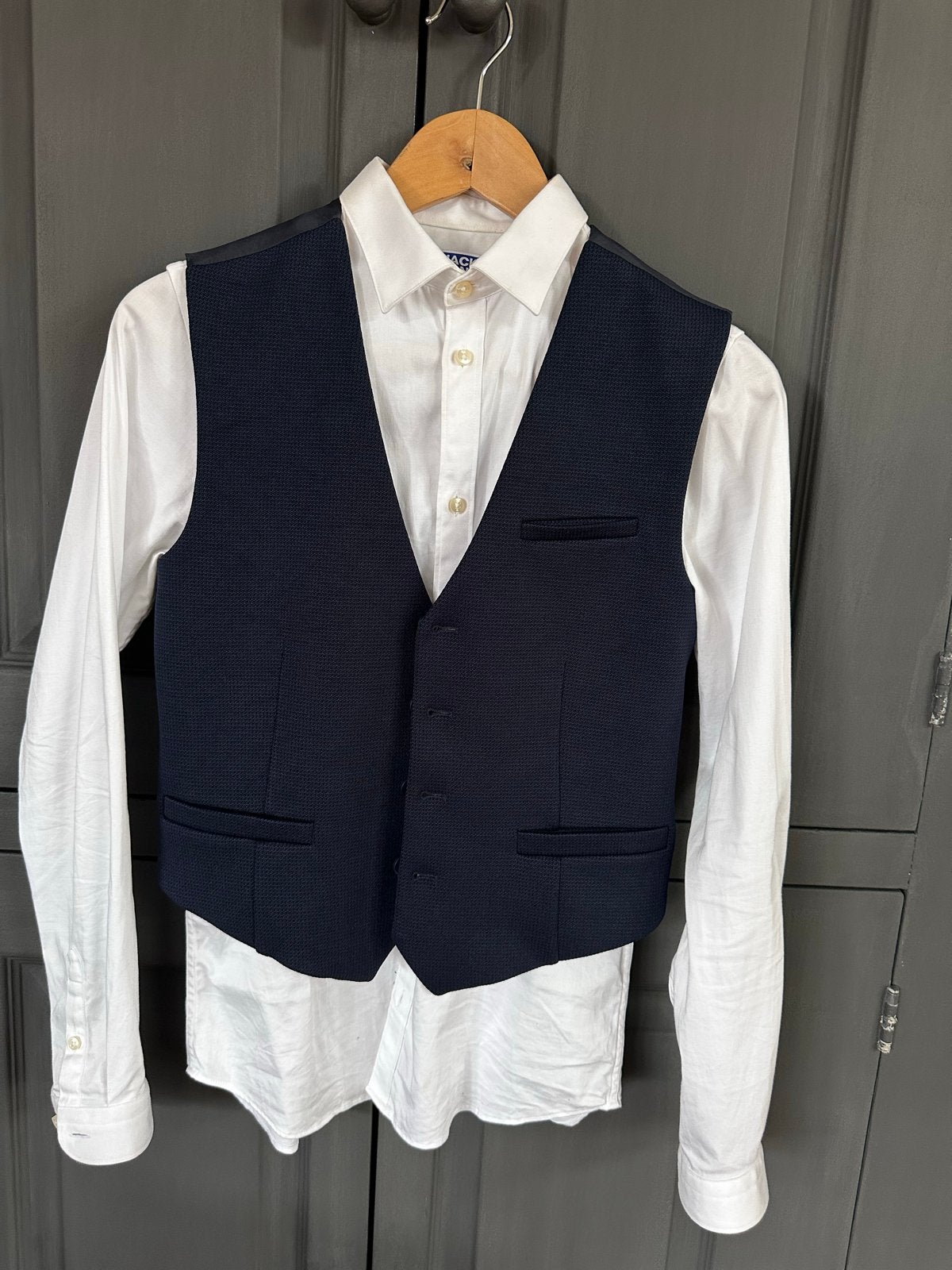 Jack & Jones overhemd met WE gilet maat 158/164 met centuur, Ophalen of Verzenden, Zo goed als nieuw, Jongen, Setje