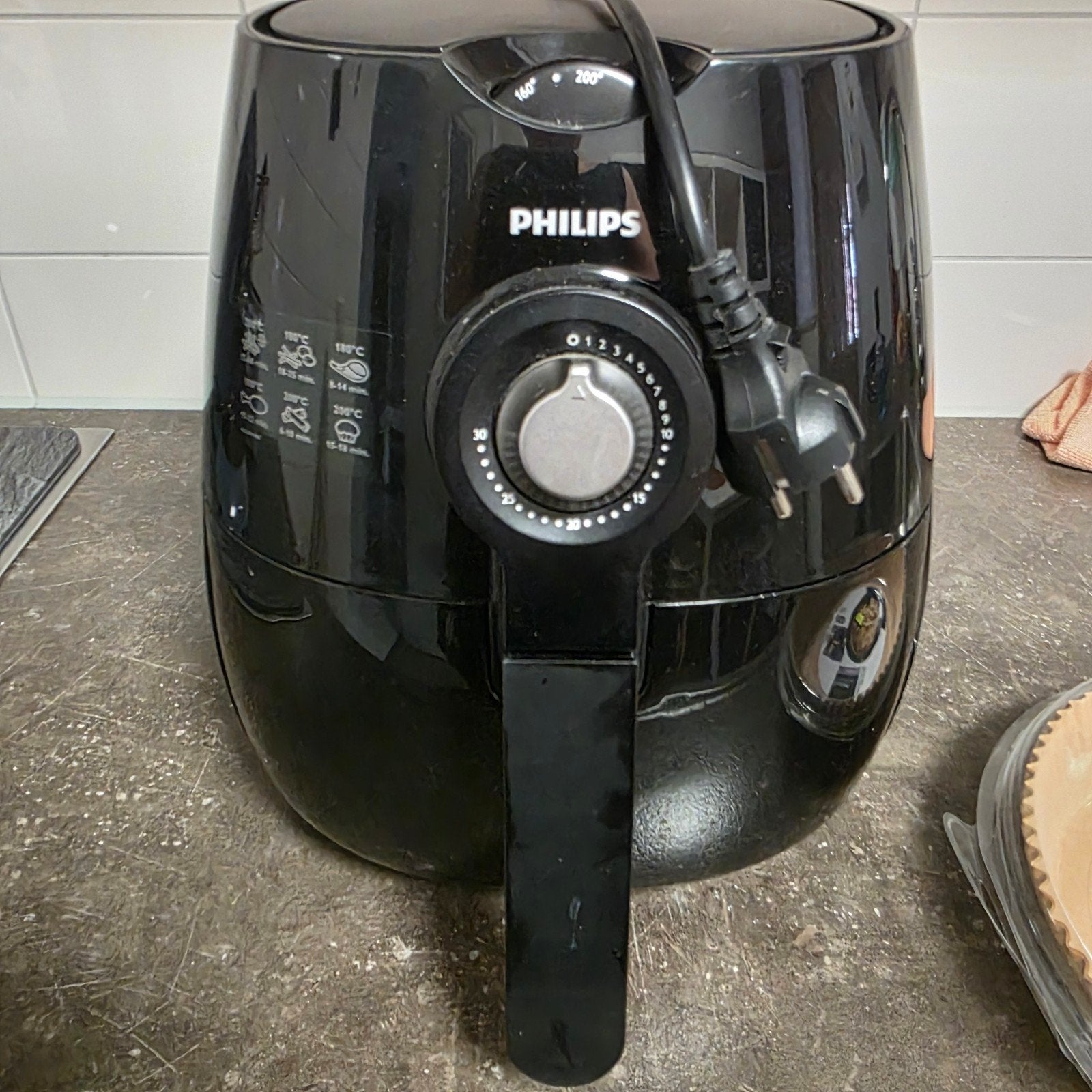 Philips Airfryer - gebruikt,maar in nette staat, Ophalen, Zo goed als nieuw, Airfryer, 1000 t/m 1499 gram