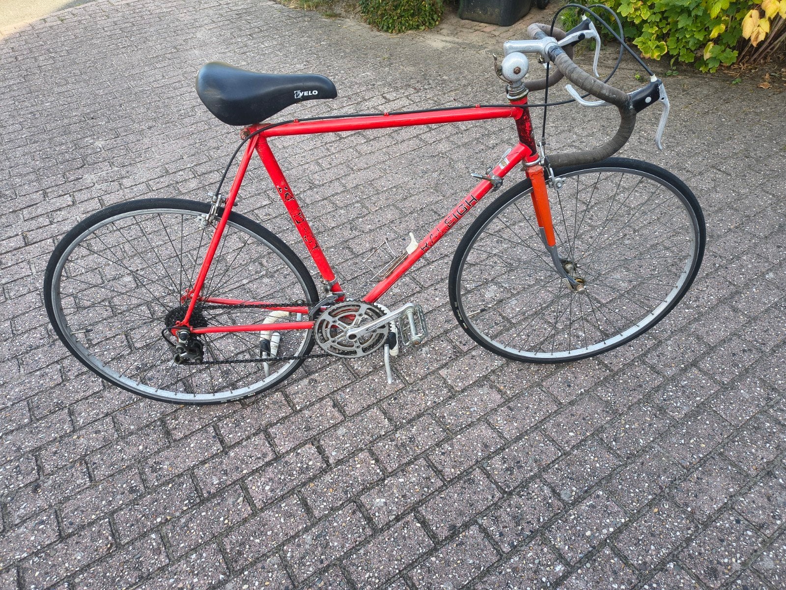 Raleigh Sirocco racefiets, vintage, 28 inch en 56 cm frame, 28 inch, Gebruikt, 53 tot 57 cm, Ophalen