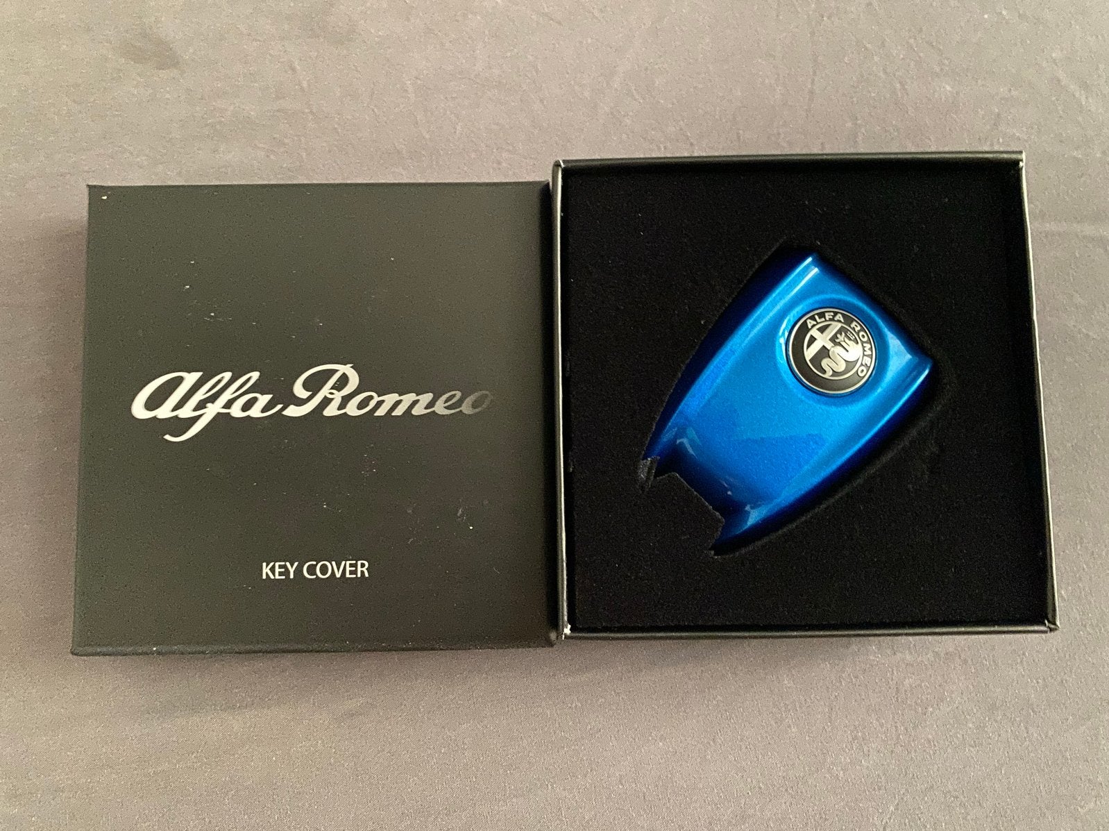 Alfa Romeo Sleutelcover Missano Blauw Giulia Stelvio Tonale, Ophalen of Verzenden, Nieuw