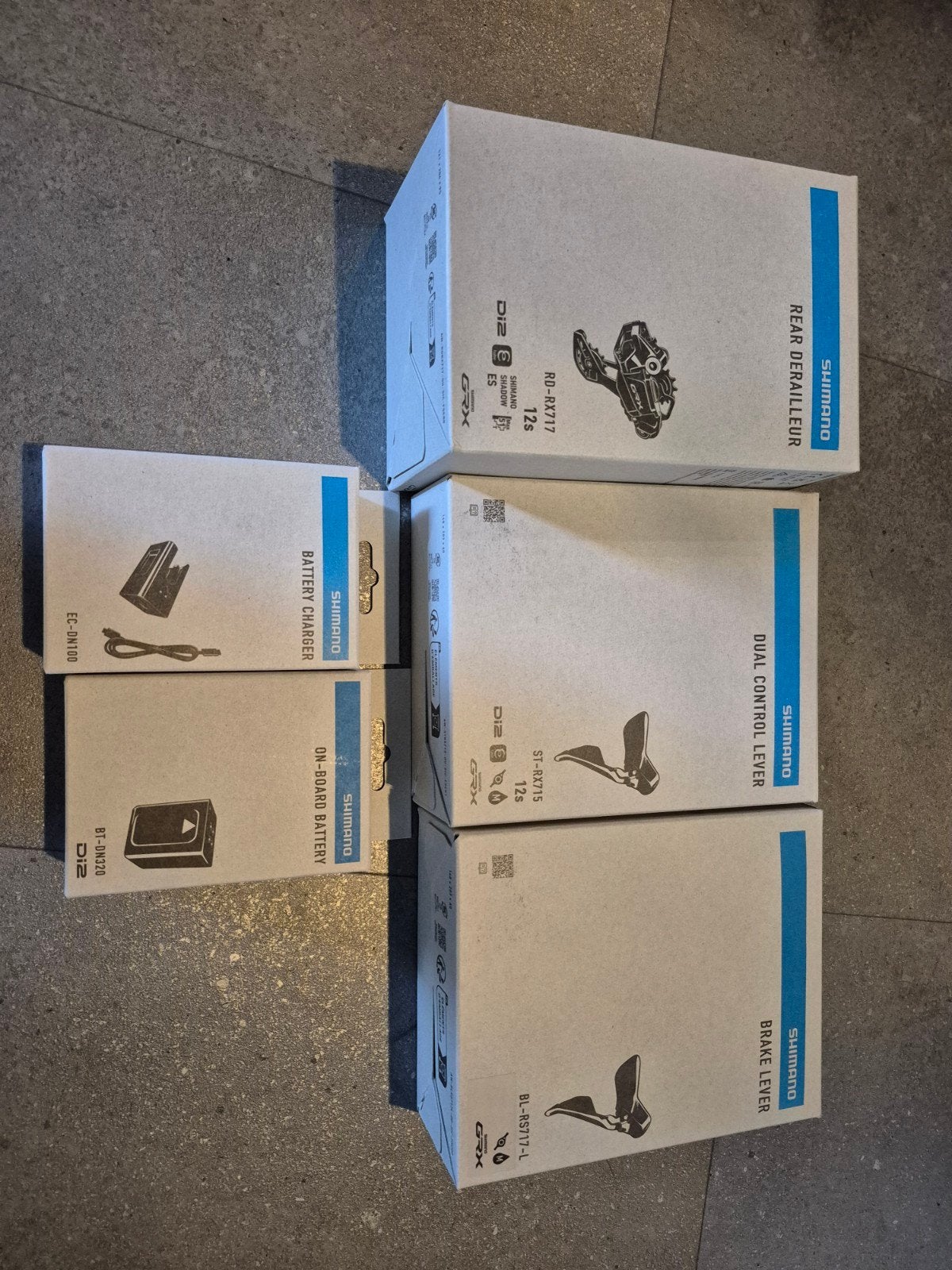 Shimano GRX di2 upgrade kit nieuw, Overige typen, Nieuw, Ophalen of Verzenden, Gravelbike