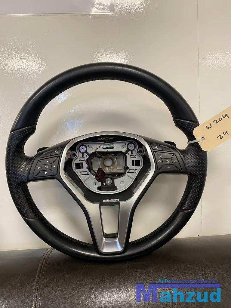 MERCEDES W204 C KLASSE Stuurwiel stuur sportstuur leer, Auto-onderdelen, Besturing, Gebruikt, Mercedes-Benz AG, Mercedes-Benz