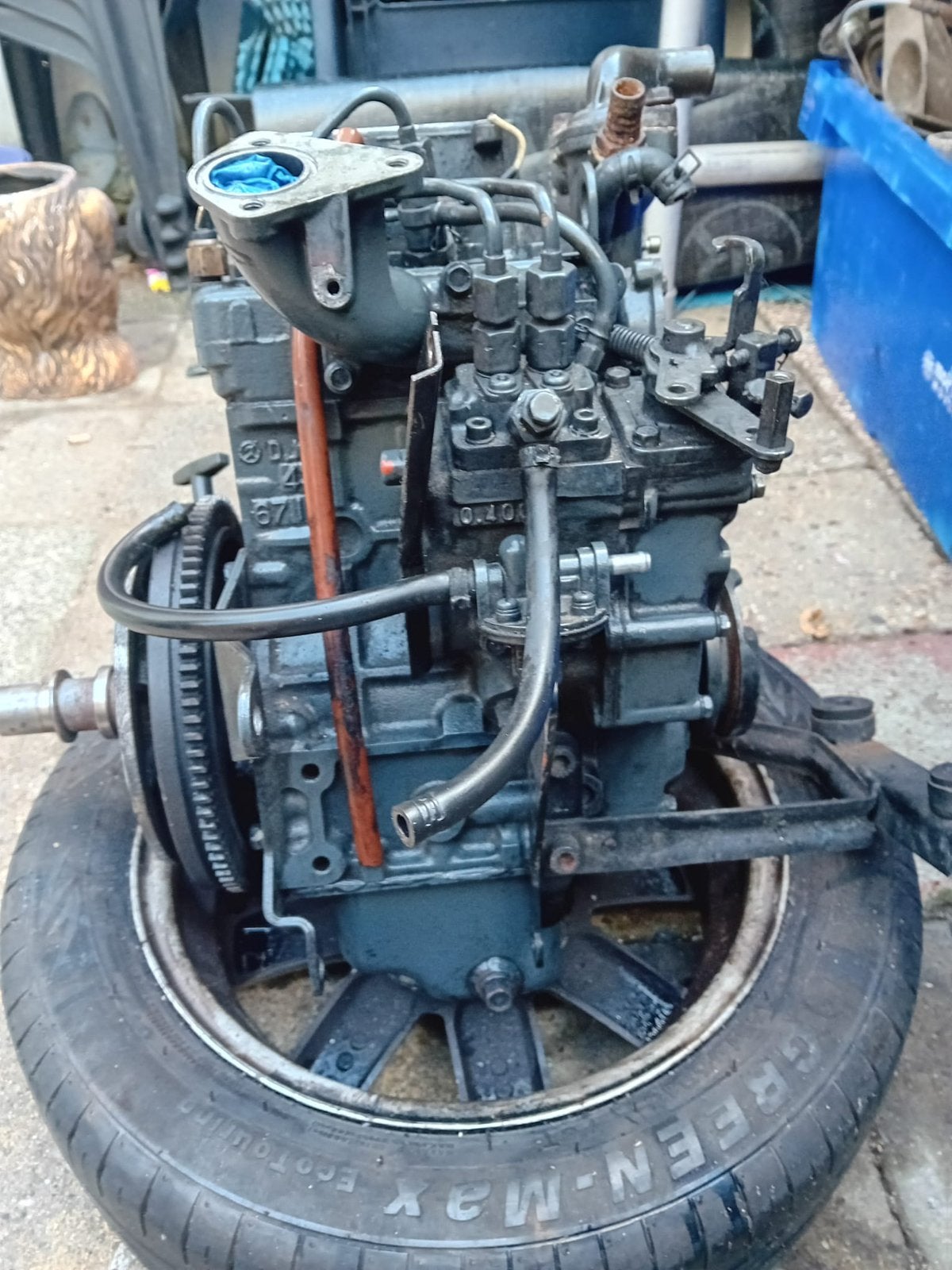 Kubota motorblok Z402, Overige merken, Gebruikt, Ophalen of Verzenden, 16 km/u of meer