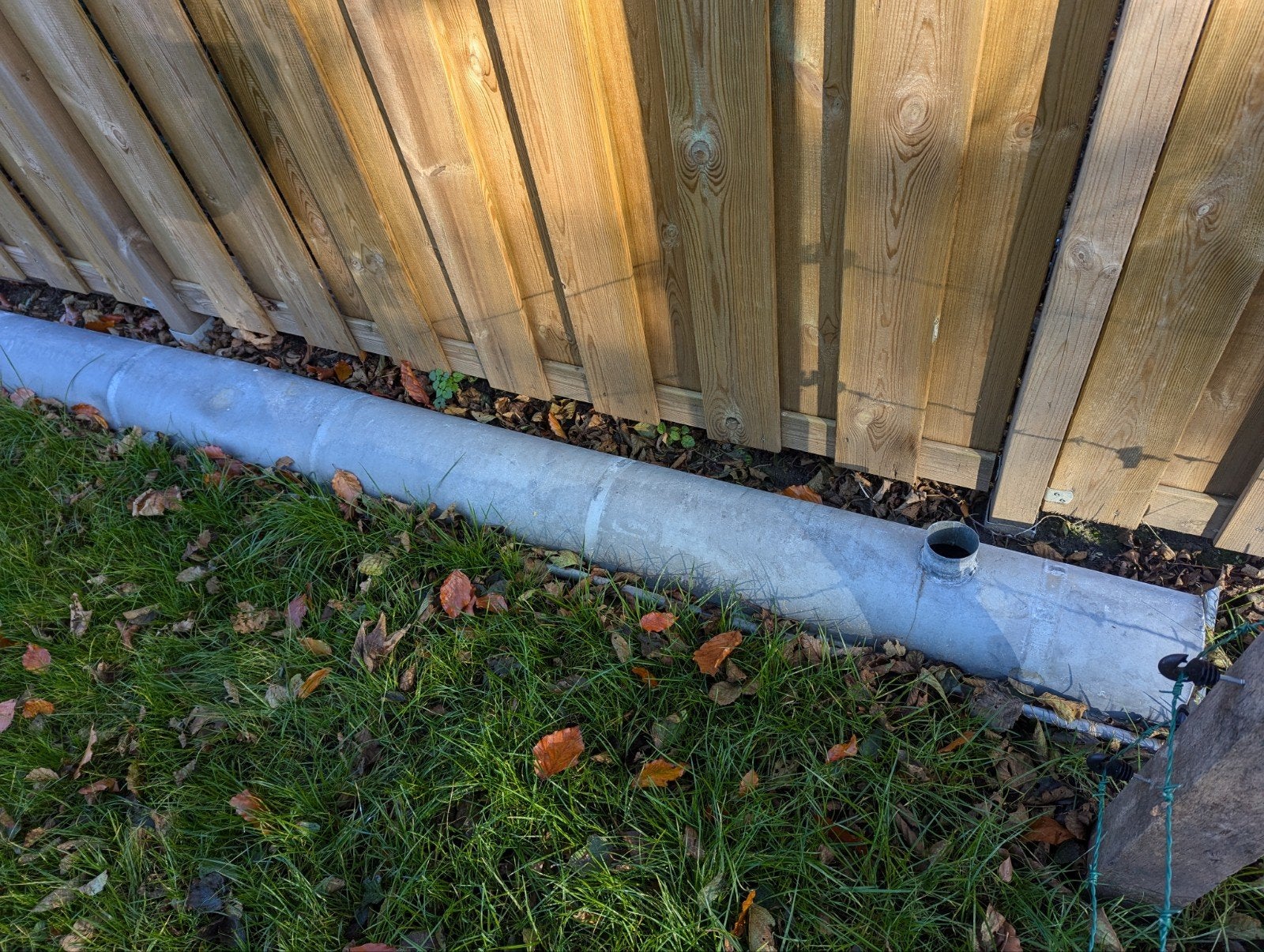 Dakgoten zinc 2x 9 meter, Ophalen