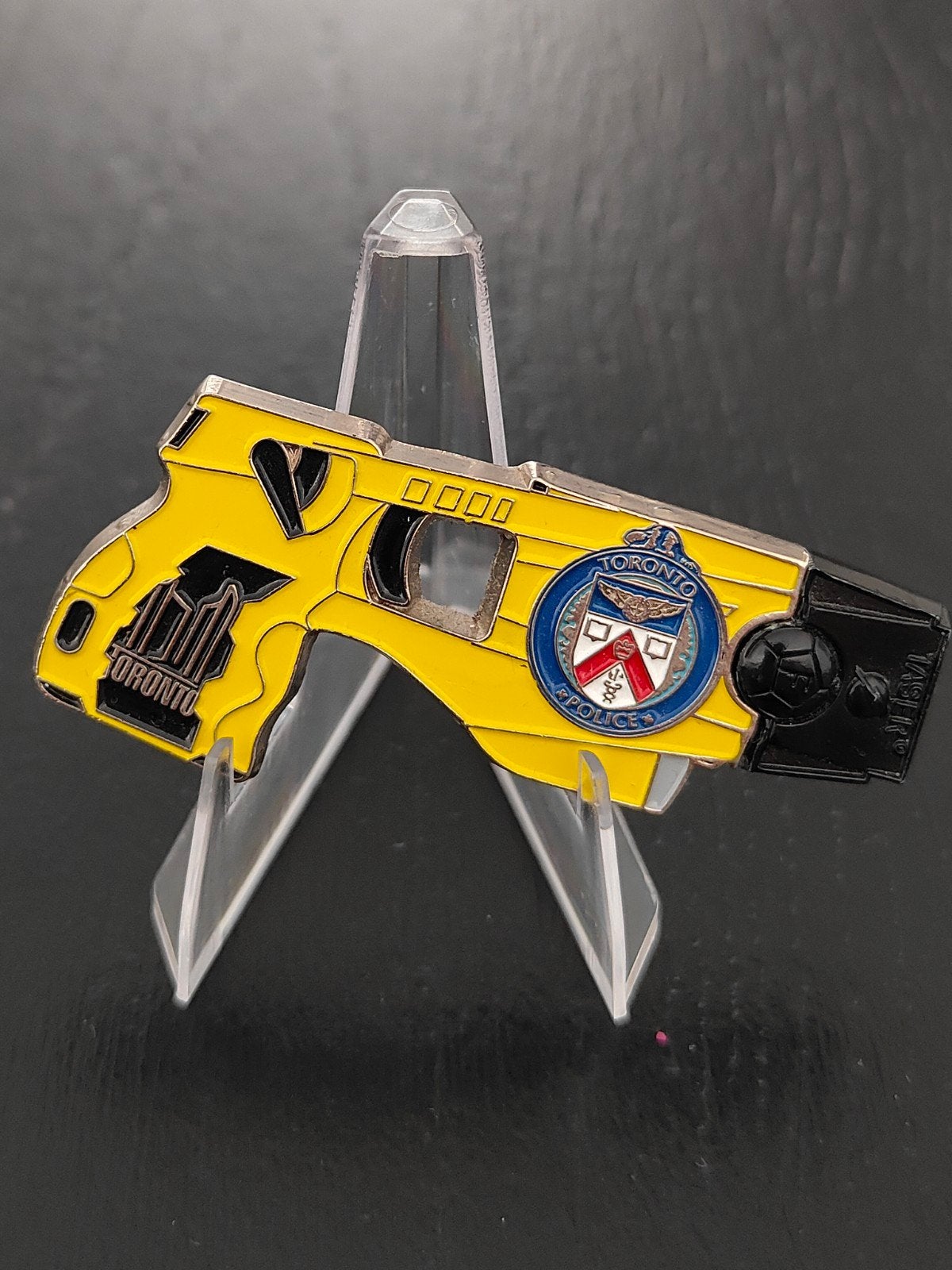 Toronto Police Service Taser Challenge Coin, Ophalen of Verzenden, Overige soorten, Overige gebieden, Embleem of Badge
