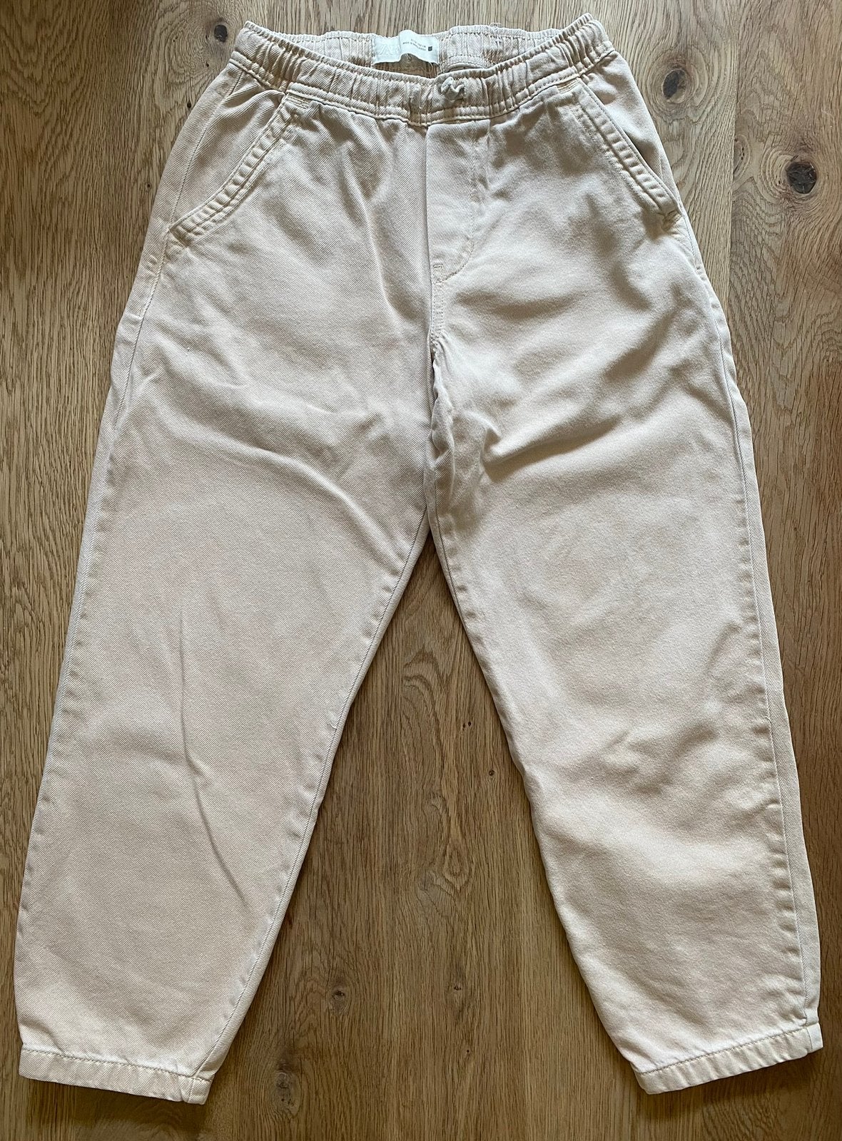 Zomerse straight jongensbroek ecru Zara maat 152, Kinderen en Baby's, Kinderkleding | Maat 152, Ophalen of Verzenden, Zo goed als nieuw