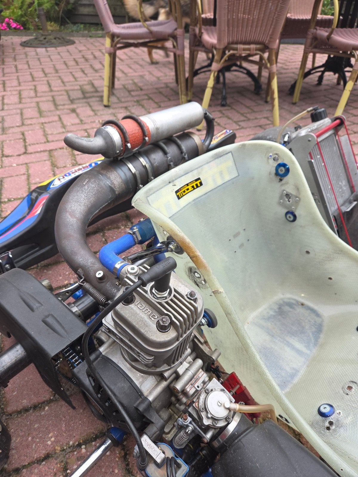 Gebruikte Kart met IAME motor - Klaar voor de baan, Sport en Fitness, Ophalen, Gebruikt, Kart
