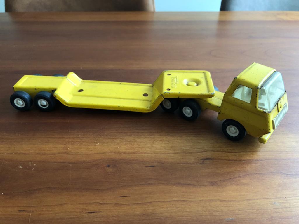 Tonka oplegger, Ophalen of Verzenden, Zo goed als nieuw, Bus of Vrachtwagen, Overige merken
