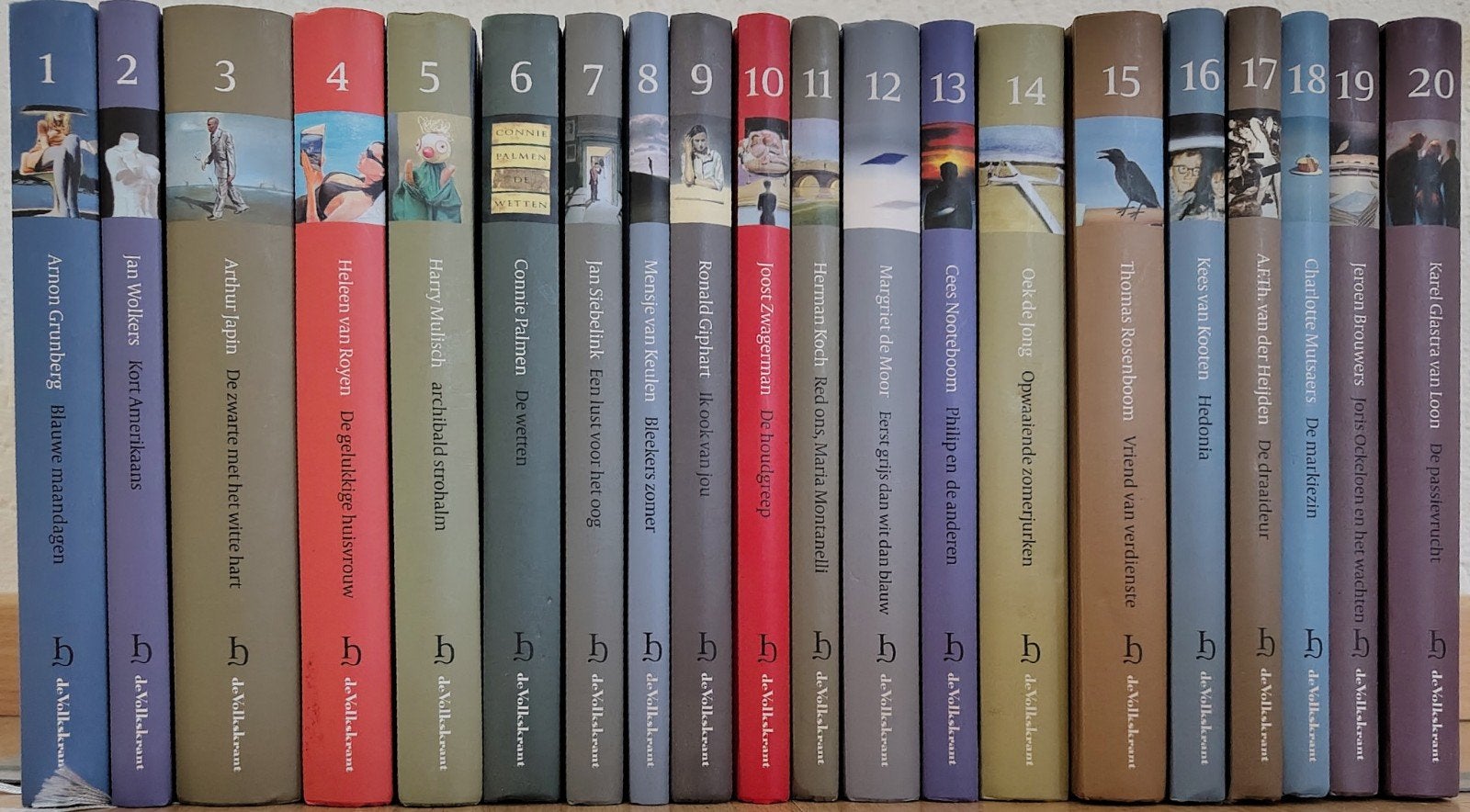 De beste 20 debuutromans volgens de Volkskrant in 1991, Boeken, Diverse auteurs, Ophalen of Verzenden, Zo goed als nieuw, Nederland