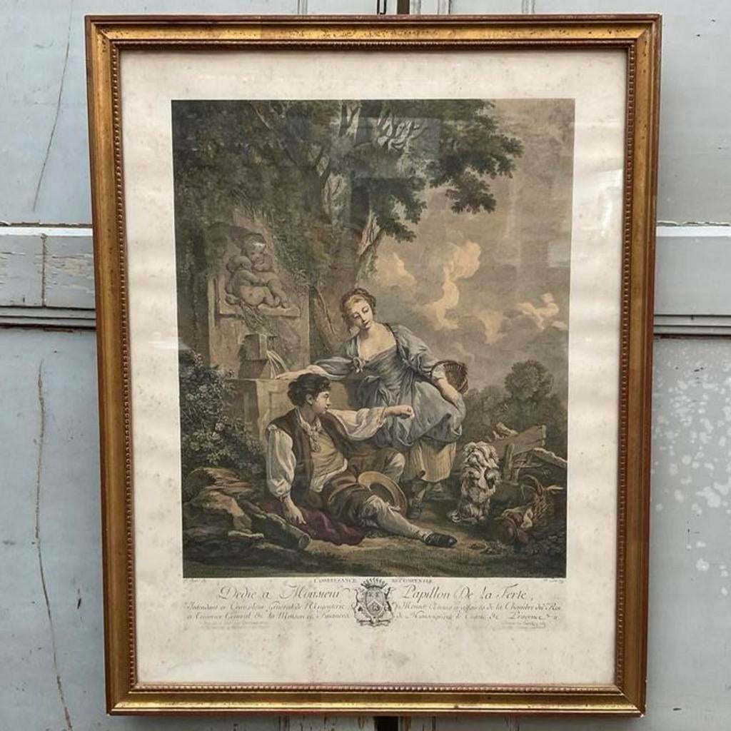 Antieke bois doré lijst *floor epe*, Ophalen of Verzenden