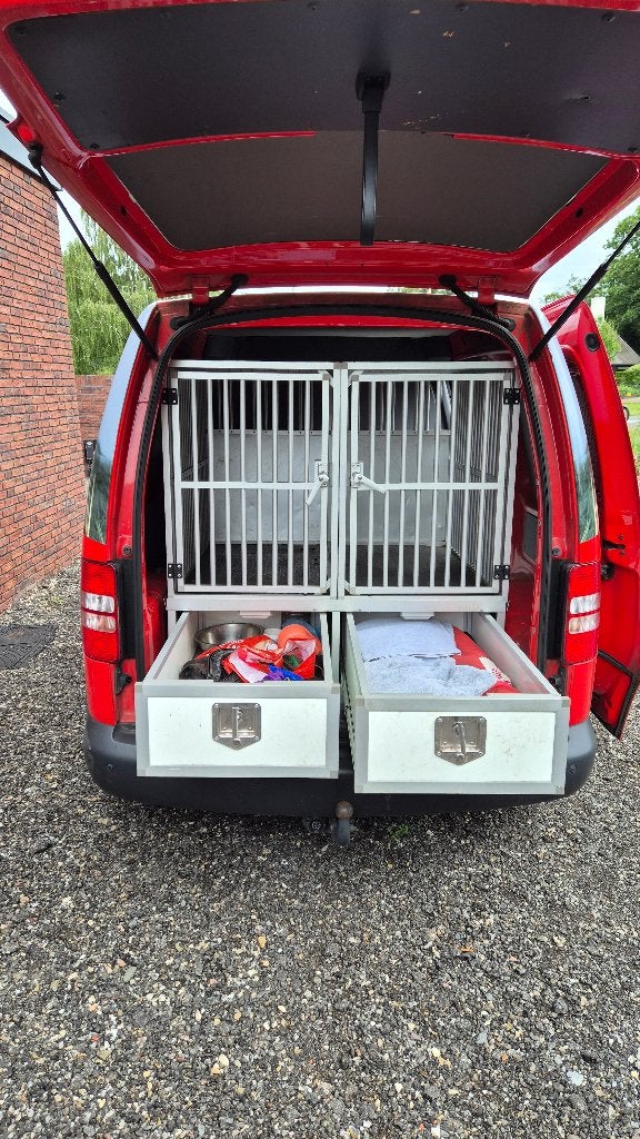 Aluminium autokennels en ladeblok, Ophalen, Gebruikt