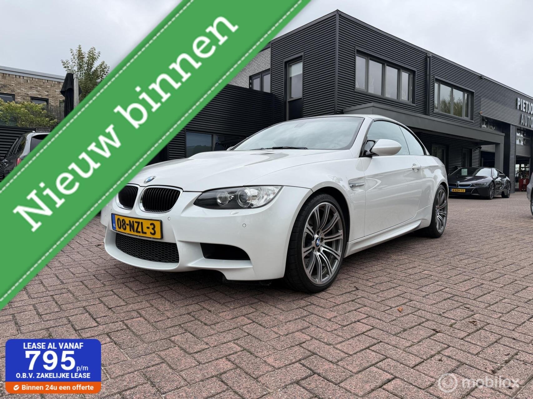 BMW 3-serie M3 Cabrio DCT Leder Windscherm Org Ned Nap Nav, Automaat, Euro 5, Achterwielaandrijving, Gebruikt